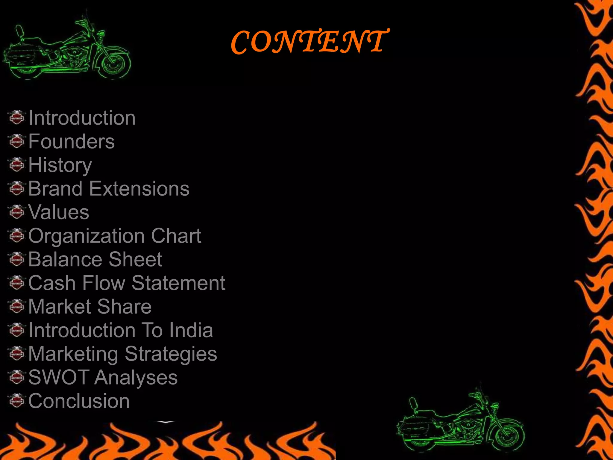 Harley davidson | PPTX