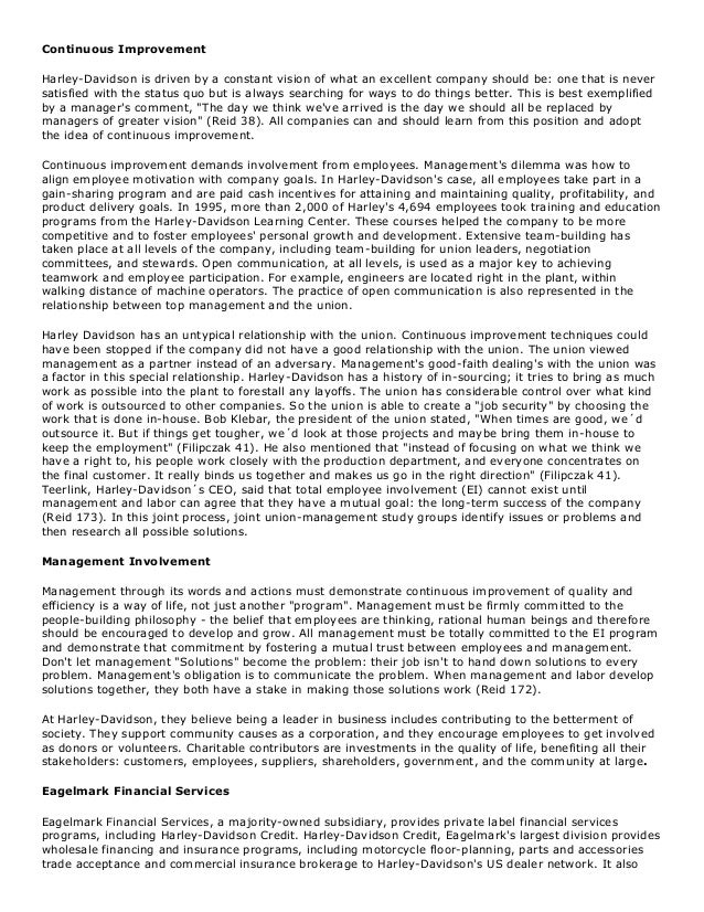 Harley davidson case study ppt picture