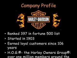 Harley Davidson Final