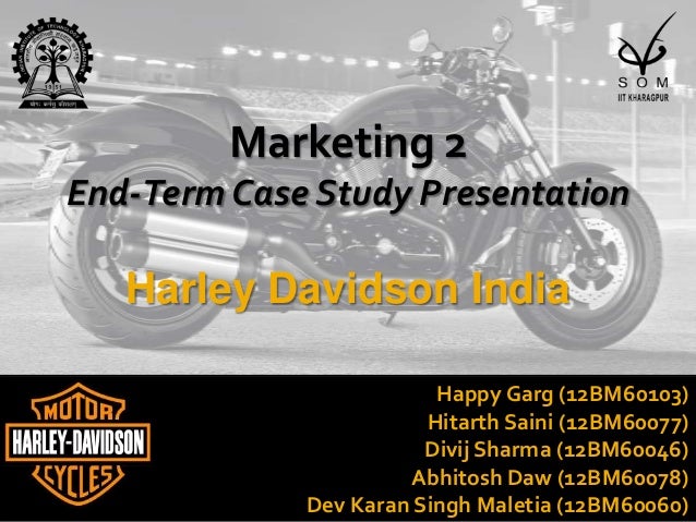 Harley davidson india case study solution