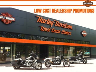 %
LOW COST DEALERSHIP PROMOTIONS
 