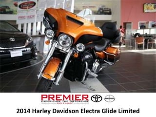 2014 Harley Davidson Electra Glide Limited
 