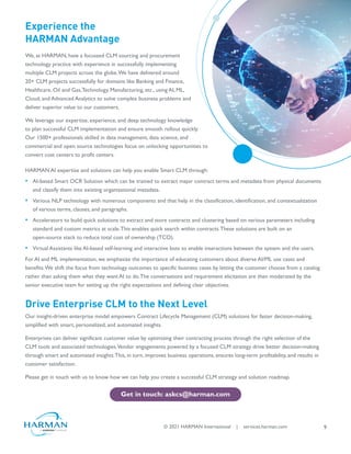 REINVENT CONTRACT MANAGEMENT WITH AI-POWERED CLM SOLUTIONS | PDF