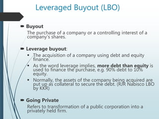 Harman Leveraged Buyout | PPTX