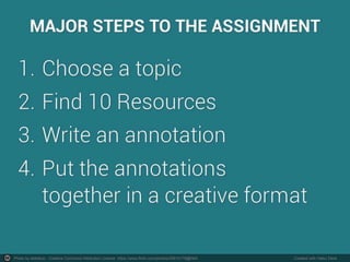 Photo by ekkebus - Creative Commons Attribution License https://www.flickr.com/photos/35910178@N04 Created with Haiku Deck
 