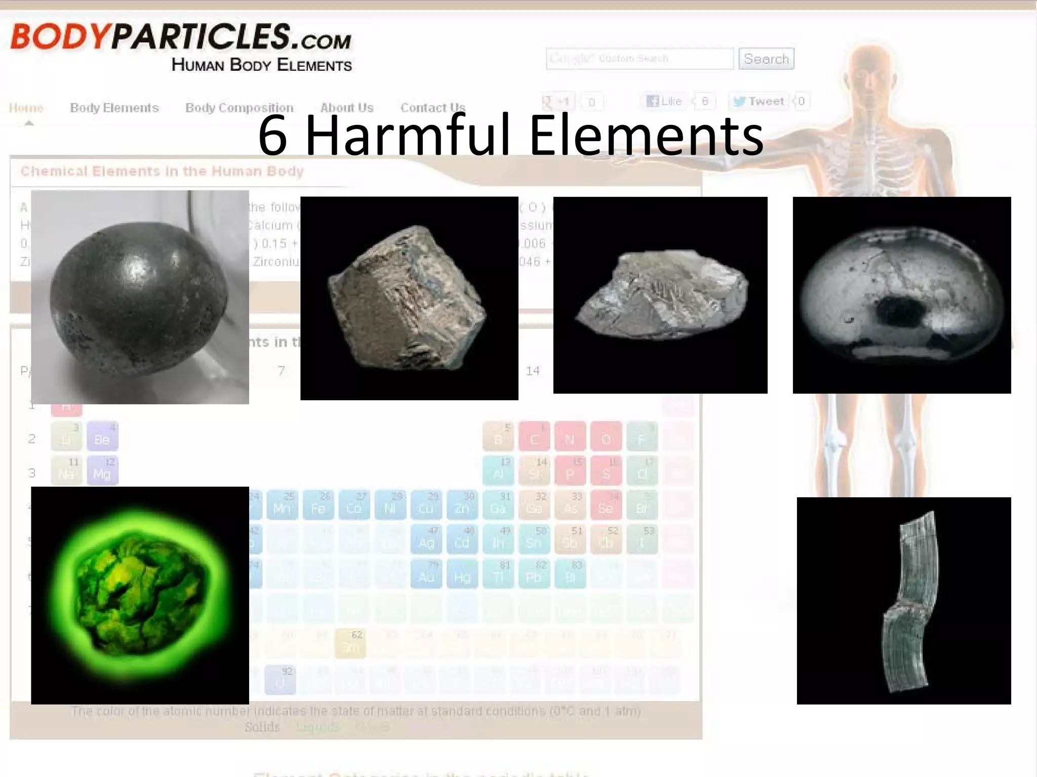 Harmful elements | PPT