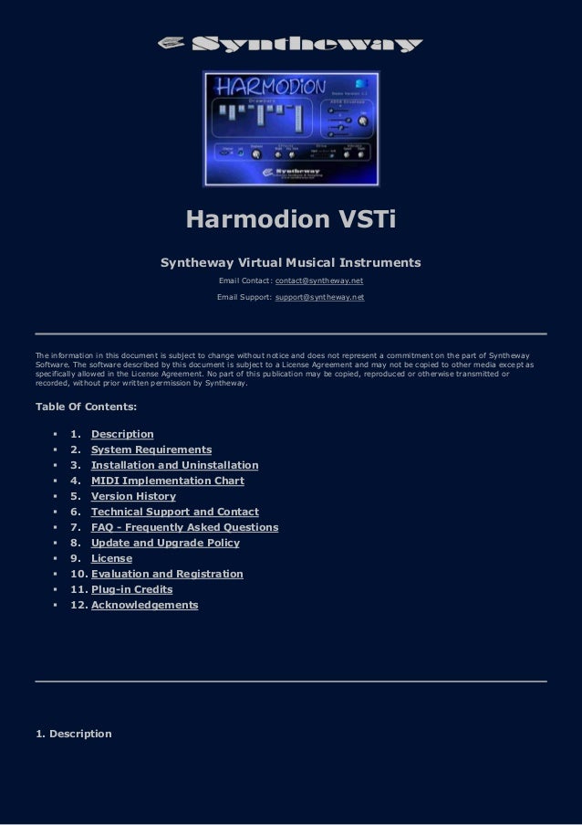 Harmodion VST VST3 Audio Unit Clonewheel Drawbar, Transistor and Combo