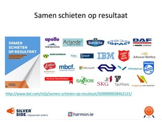 Samen	
  schieten	
  op	
  resultaat
http://www.bol.com/nl/p/samen-­‐schieten-­‐op-­‐resultaat/9200000028462121/
 
