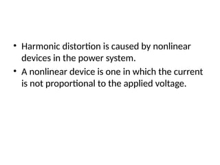 Electrical Harmonic Distortion lectures.pptx