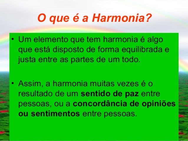 Harmonia final - Estratégia para o bem-estar integral