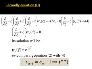 (4)with(2)equationcomparing
)(
:beillsolution wits
0)(
2
2
1
by
en
n















)4()()12()( 











































nnn
(**)11   nn 
 