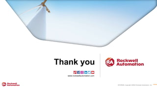 INTERNAL Copyright ©2020 Rockwell Automation, Inc.
www.rockwellautomation.com
Thank you
 