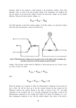 Harmonics In Transformer pdf | DOCX