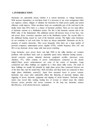 Harmonics In Transformer pdf | DOCX