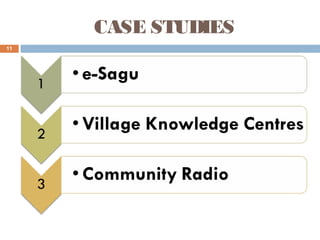 CASE STUDIES
11

 