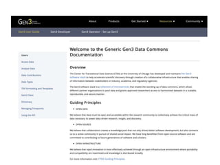 Gen3 Data Commons
 