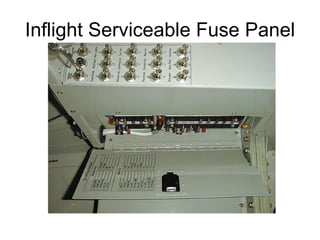 Inflight Serviceable Fuse Panel 