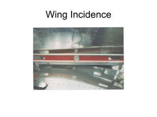 Wing Incidence 