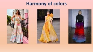 Harmony in fashion design | PPT