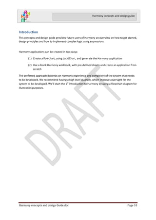 Harmony concepts and design guide v0.2 | PDF