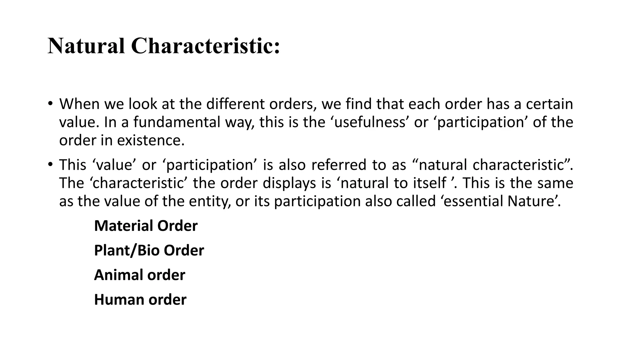 HARMONY IN THE NATURE AND EXISTENCE - Unit-IV | PPTX