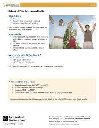 Plen Rop Harmony rop dbrochure. | PDF