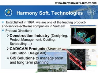 Harmony Soft. Technologies ,[object Object],[object Object],[object Object],[object Object],www.harmonysoft.com.vn/en ,[object Object]