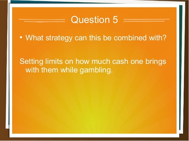 Harm reduction strategies for gambling disorder