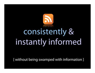 Harnessing Web Feed Workflows