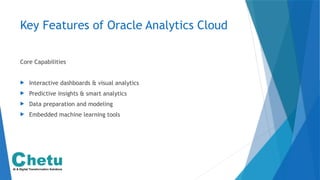 Unlock Insight with Oracle Analytics Cloud Solutions | PPTX