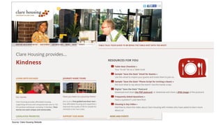 Source: Clare Housing Website
 