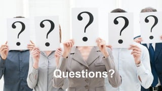 Questions?
 