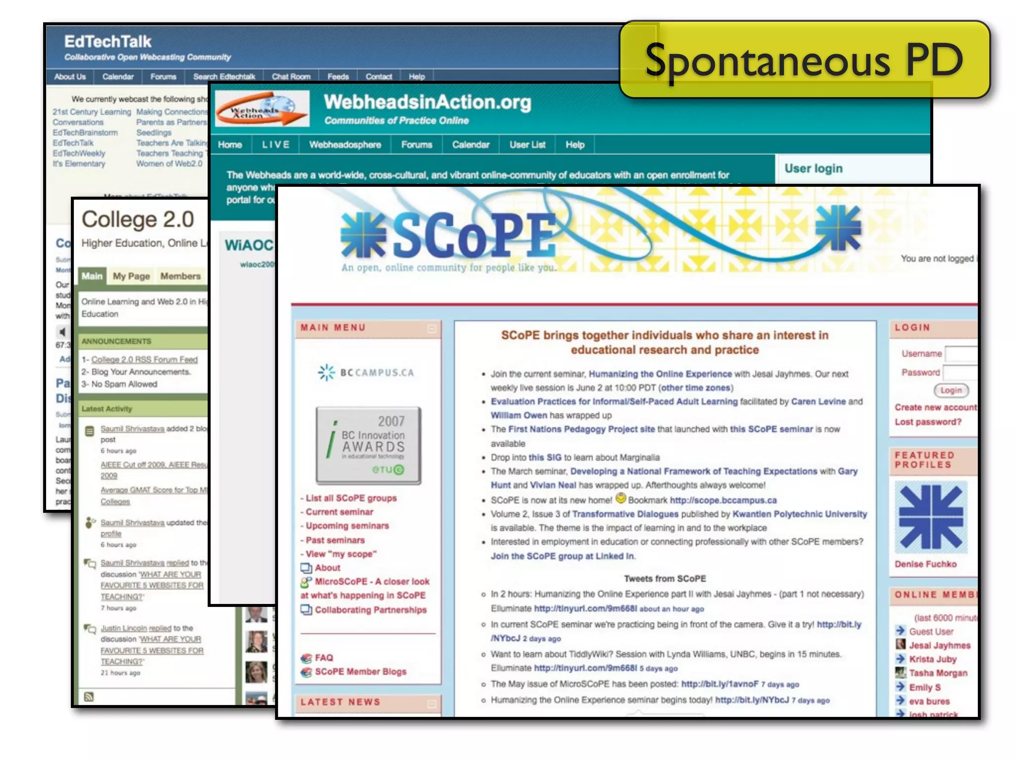 Harnessing the Power of Social Networks in Teaching & Learning