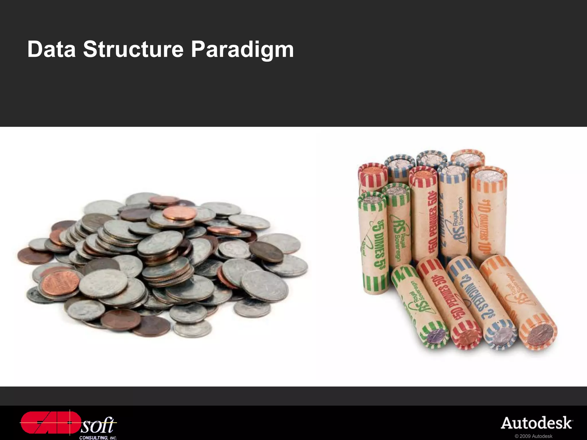 Data Structure Paradigm




                          © 2009 Autodesk
 
