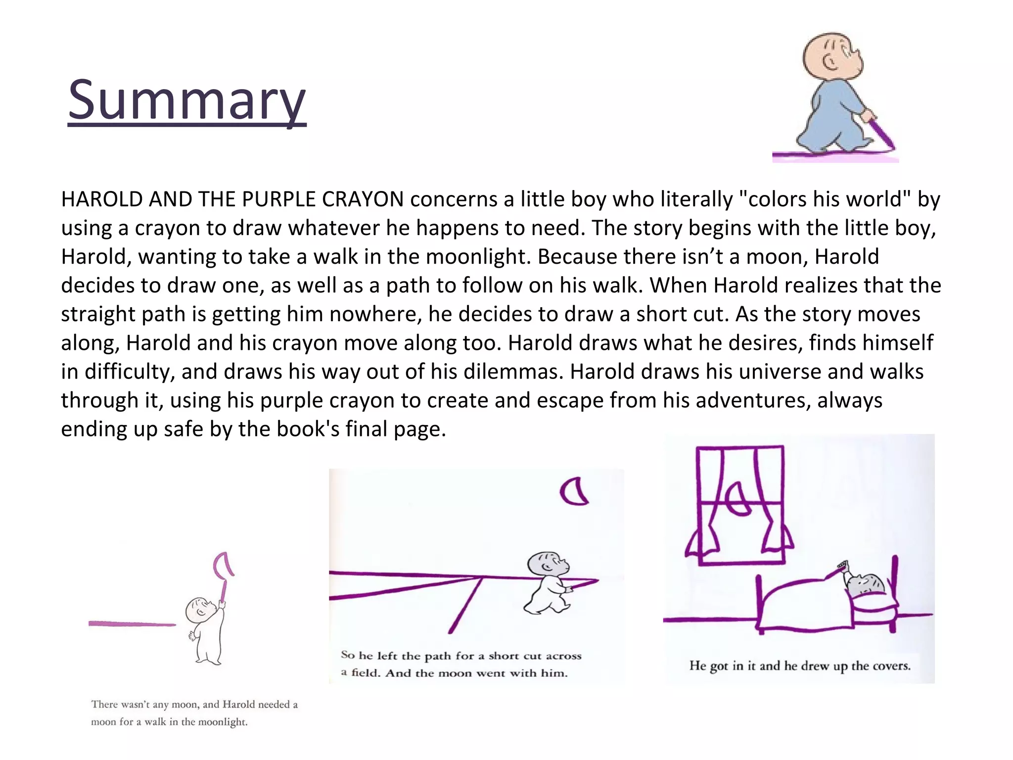 Haroldandthepurplecrayon | PPT