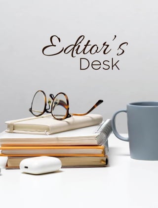 Desk
Editor’s
 