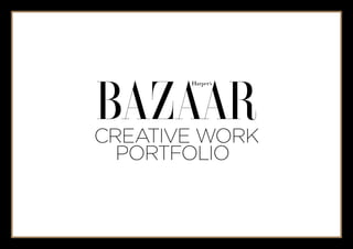 Creative work
  portfolio
 