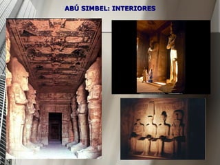 ABÚ SIMBEL: INTERIORES 