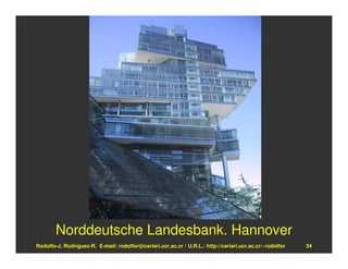 Norddeutsche Landesbank. Hannover
Rodolfo-J. Rodríguez-R. E-mail: rodolfor@cariari.ucr.ac.cr / U.R.L.: http://cariari.ucr.ac.cr/~rodolfor   34
 