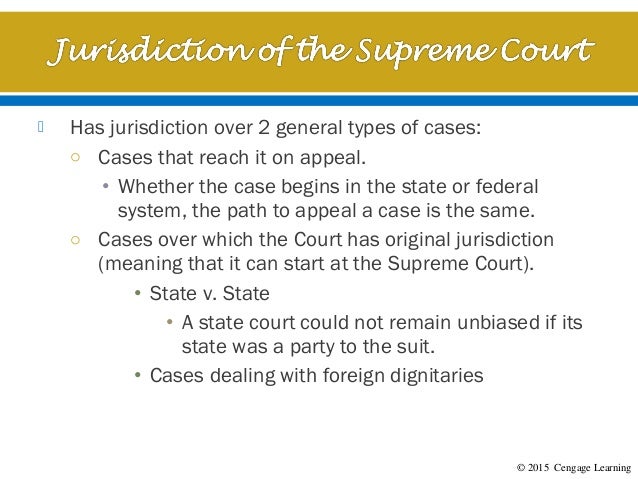 Chapter 3 The U S Supreme Court The Final Word