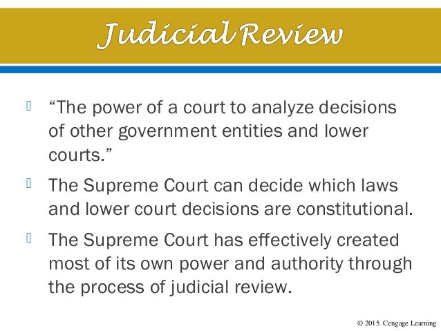 What is the power of supreme court Clearance