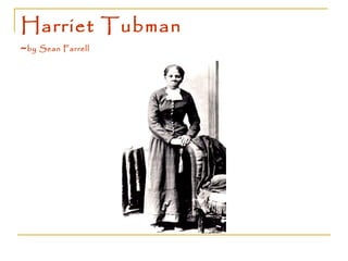 Harriet Tubman - by Sean Farrell 
