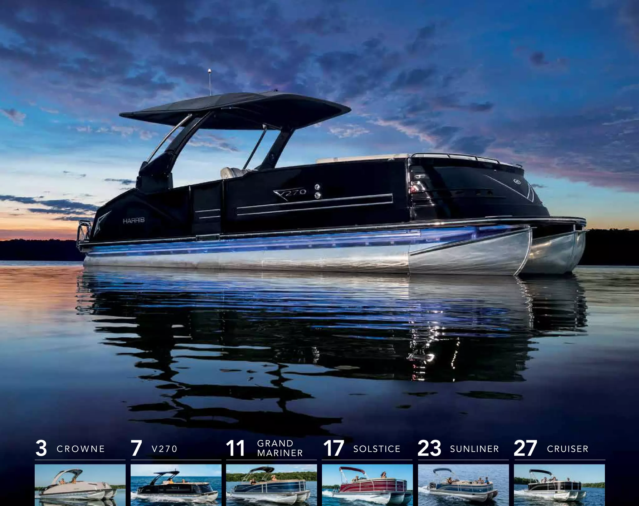 Harris Pontoon Boats Catalog 2017 PDF