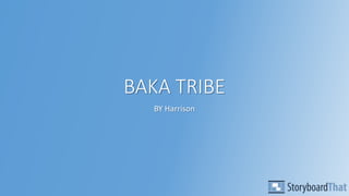 BAKA TRIBE
BY Harrison
 