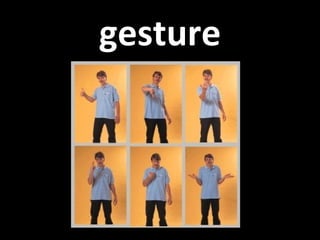 gesture 