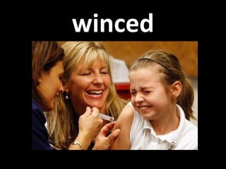 winced 