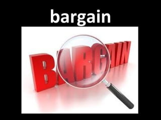 bargain 