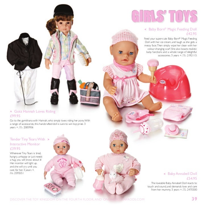 harrods toys dolls