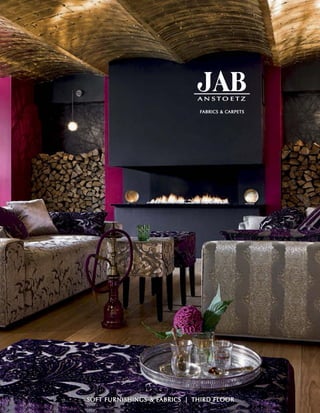 FABRICS & CARPETS




SOFT FURNISHINGS & FABRICS | THIRD FLOOR
 