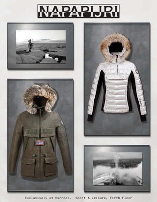 Exclusively at Harrods.   Sport & Leisure, Fifth Floor
 